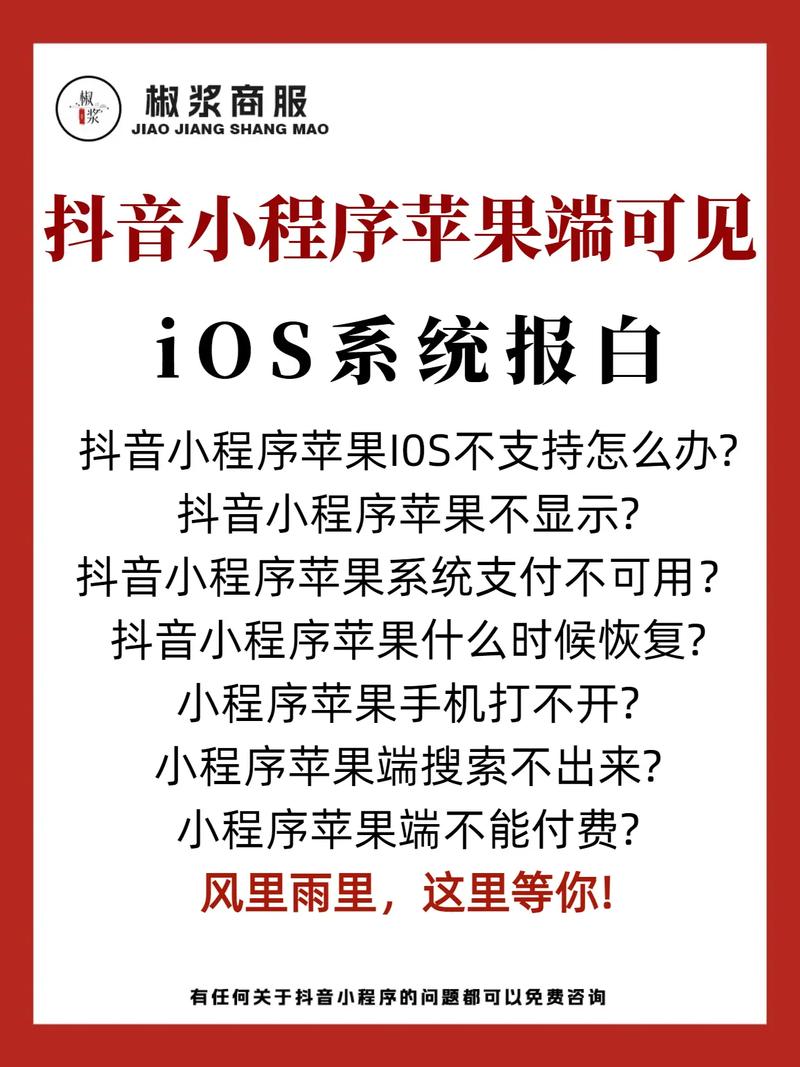 抖音小程序苹果手机使用方法_视频号_苹果抖音小程序搜索问题
