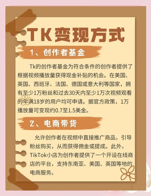 TikTok创作者基金_涨粉_TikTok变现方式