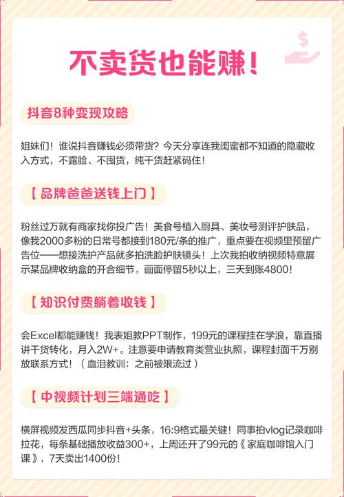 抖音音乐推广接单及变现方法，快来看看怎么赚钱