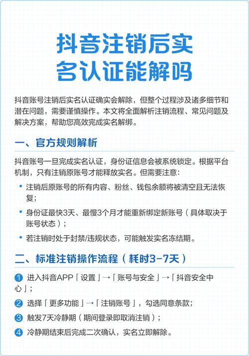 抖音取消实名认证方法及企业认证解除，你知道吗？